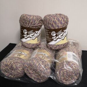 Lily Sugar'n Cream Yarn in Multicolor "Vintage Twist" Same Lot # Sold as Lot 8